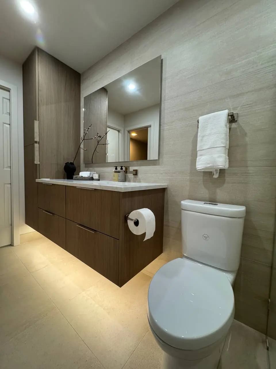 High-end bathroom remodel — After 2