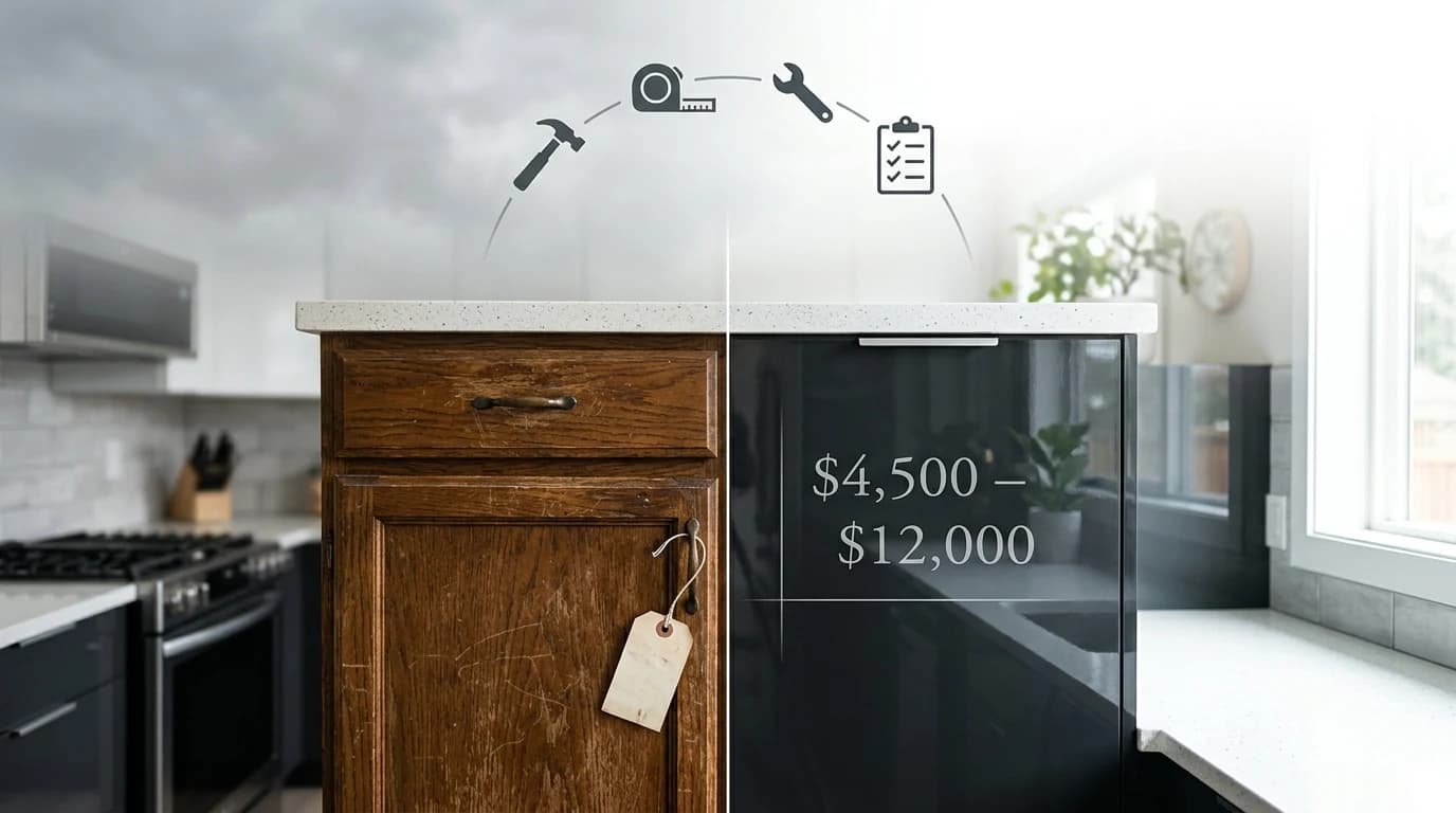 How Much Does Cabinet Refacing Cost in Bellevue? 2026 Pricing Guide