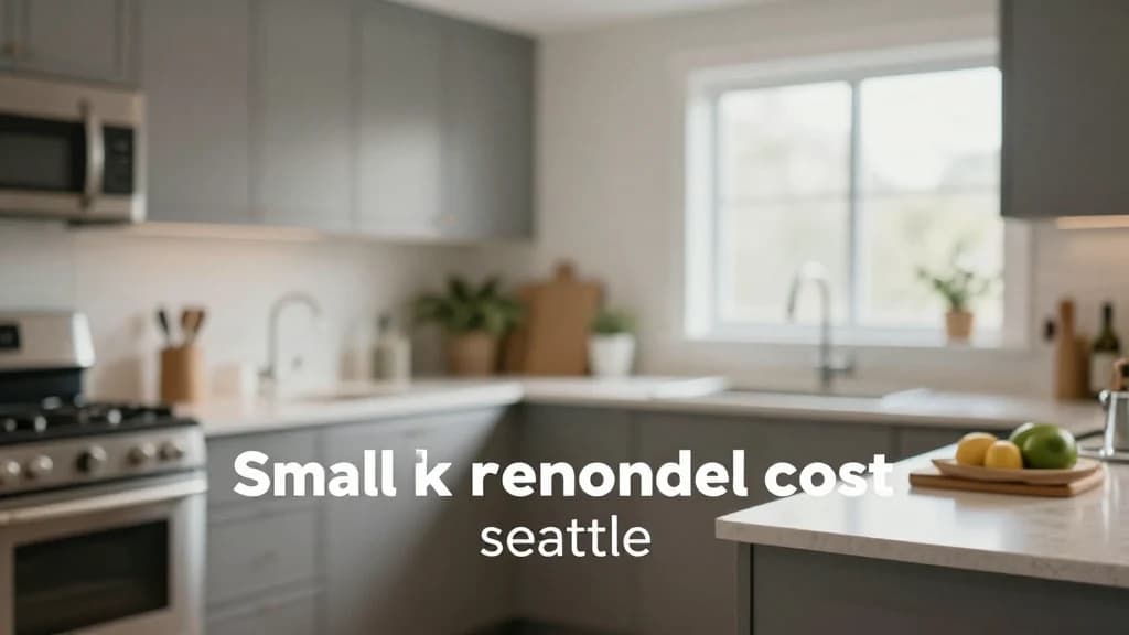 Small Kitchen Remodel Cost in Seattle 2026: What You’ll Really Pay