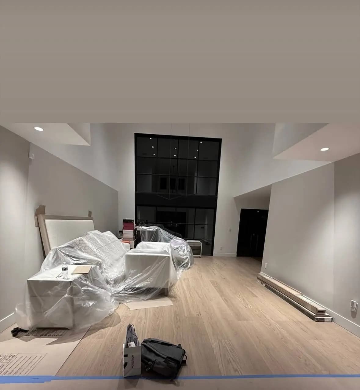 Living room remodel — Before 2
