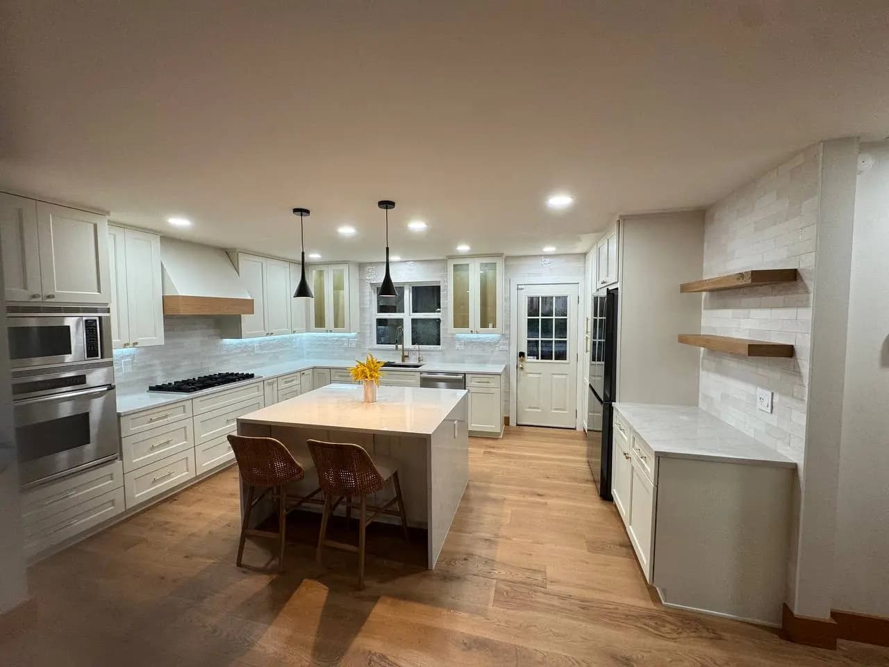 This full kitchen remodel — After 3