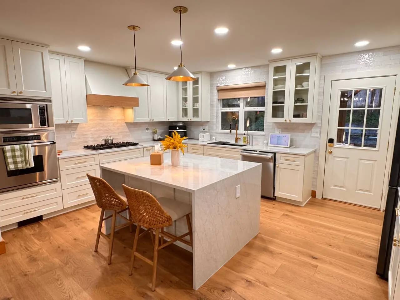 This full kitchen remodel — After 2