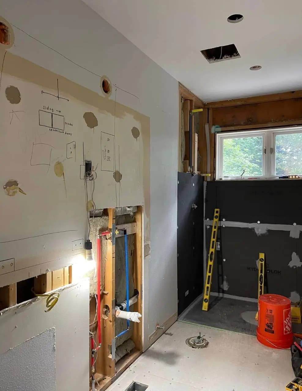 High-end bathroom remodel — Before 2