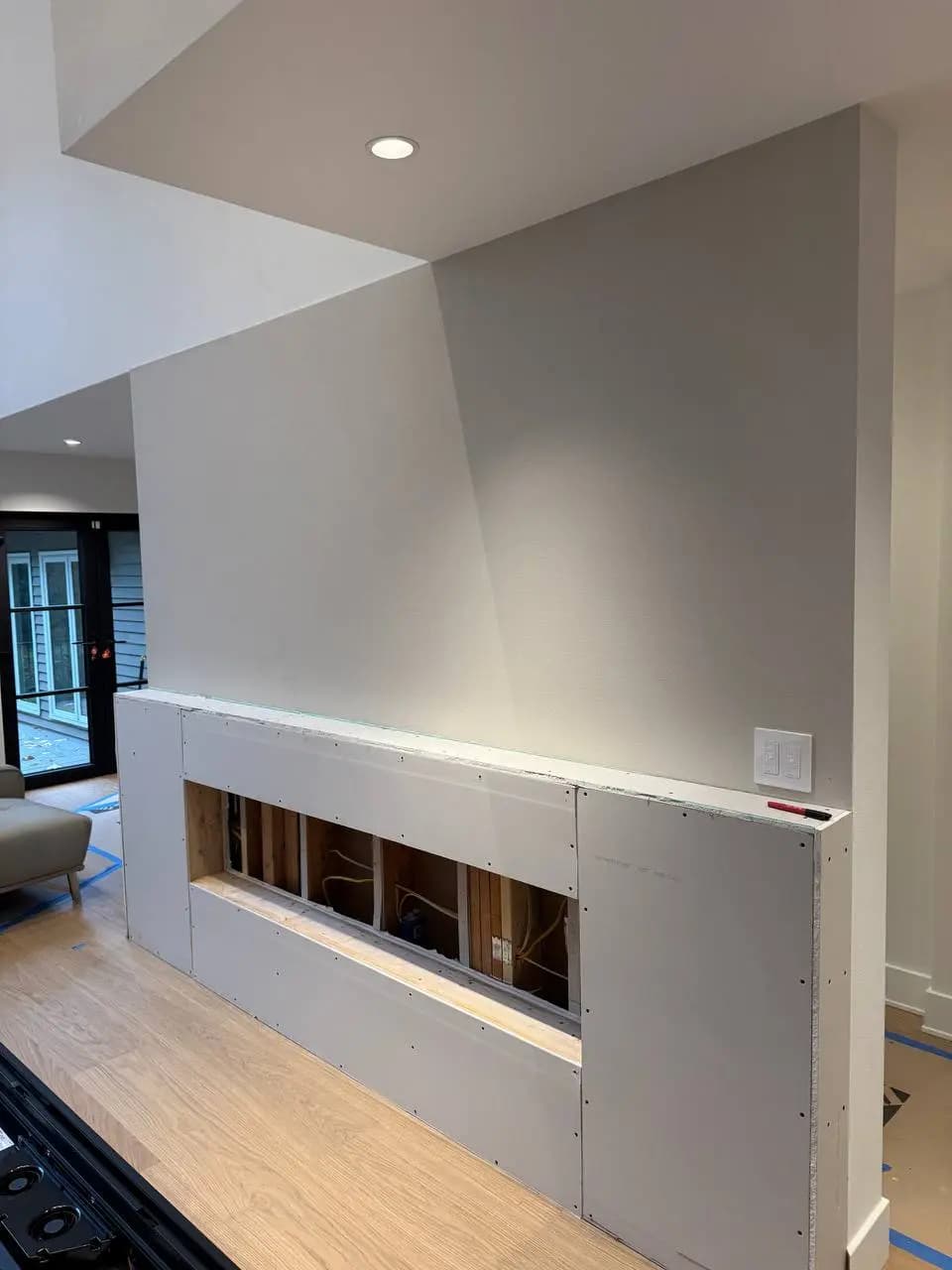 Living room remodel — Before 1