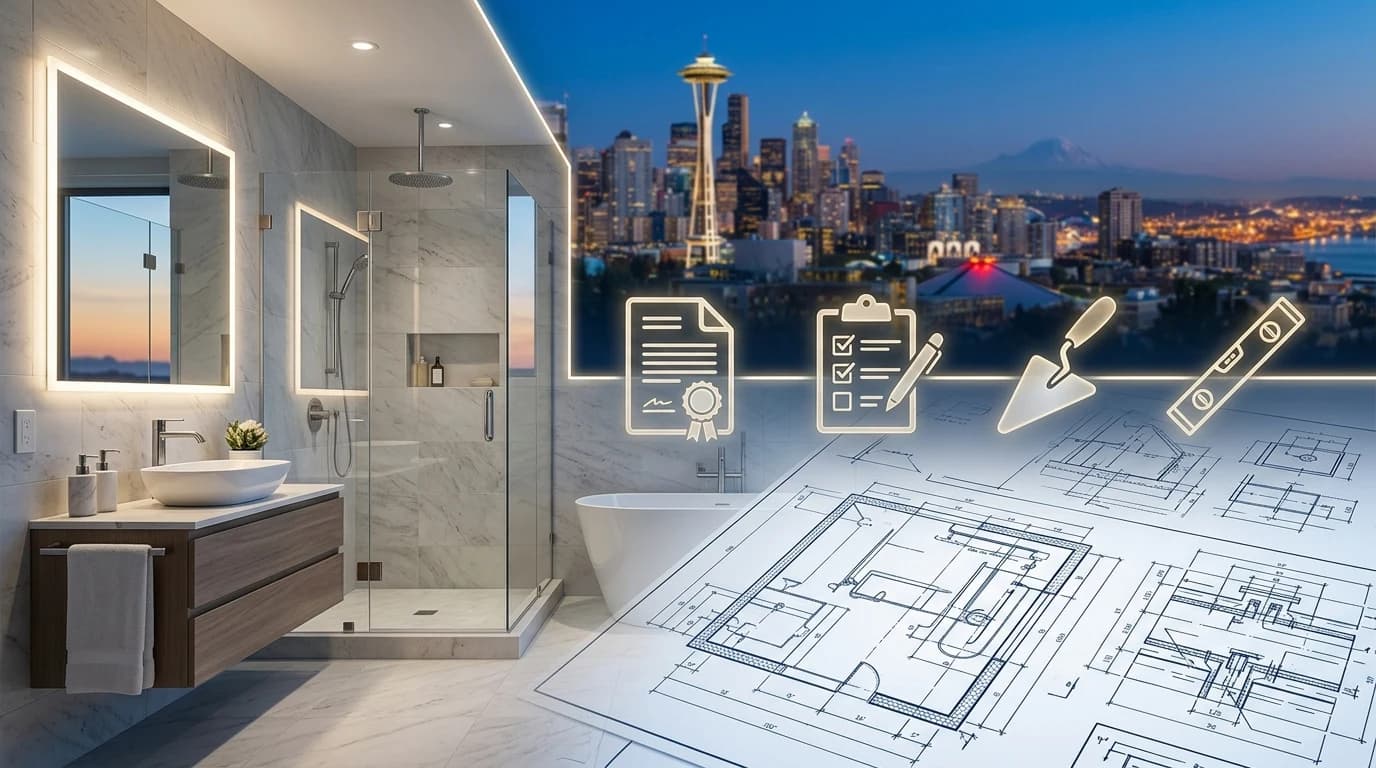 Remodeling a Downtown Seattle Condo Bathroom: Design & Permitting Guide