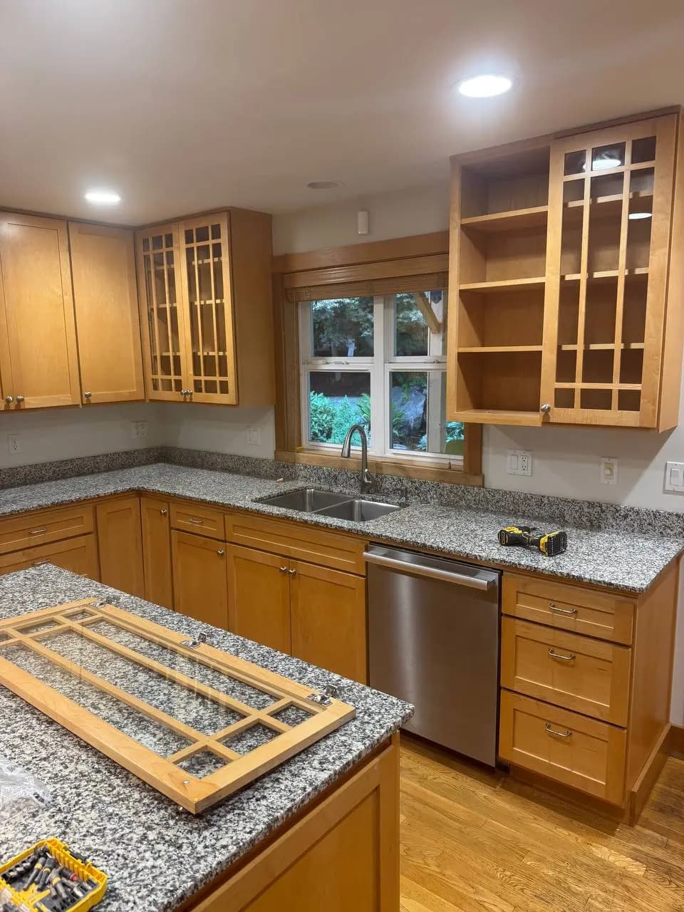This full kitchen remodel — Before 1