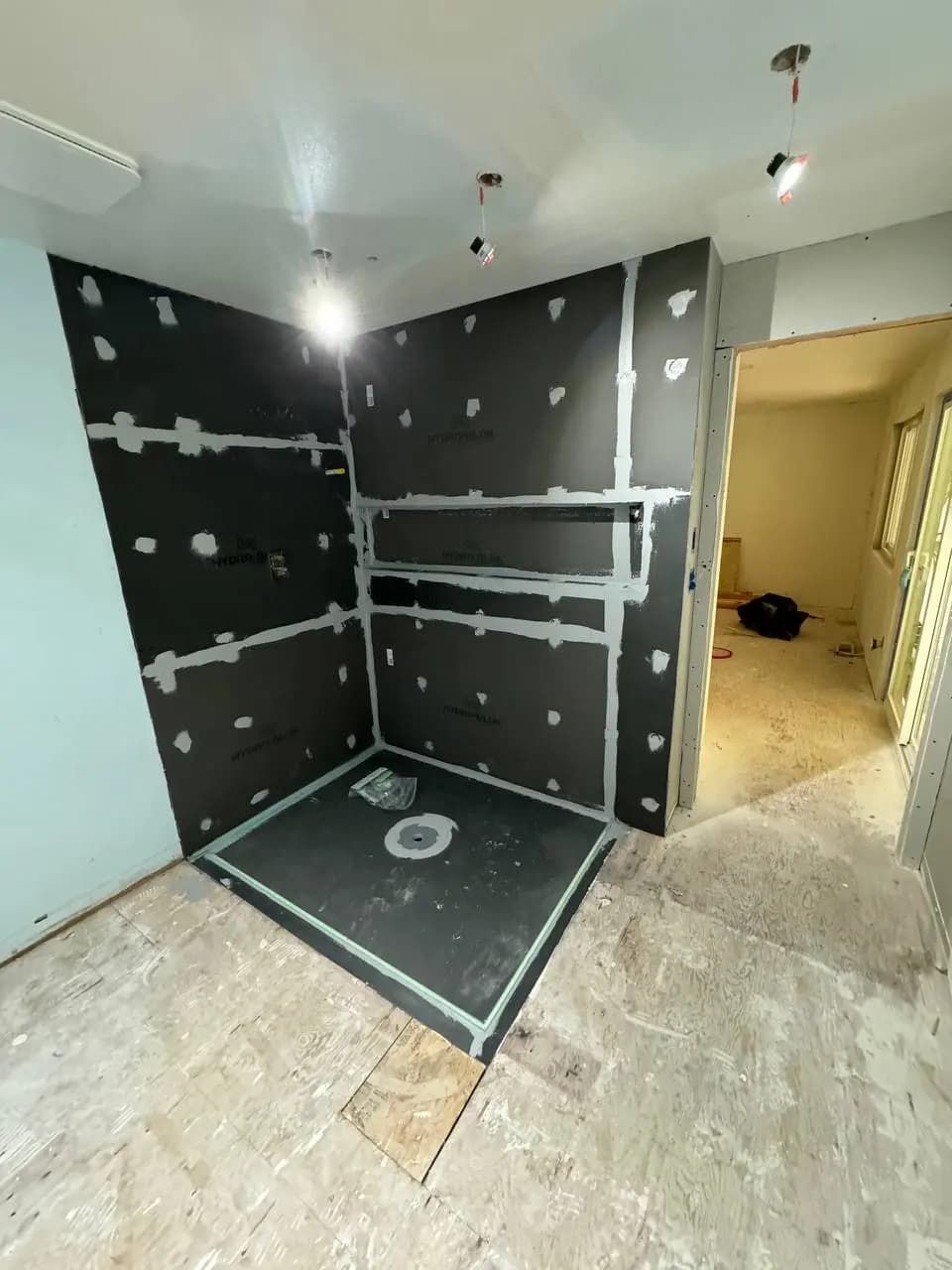 Spacious bathroom — Before 2